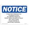 Signmission OSHA Notice, 3.5" Height, Please Help Maintain Our Plumbing System Sign, 5" X 3.5", Landscape OS-NS-D-35-L-17455 - alternate 1